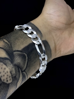 Pulseira 3x1 12mm - Prata 925 na internet