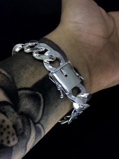 Pulseira Grumet 17mm Gaveta - Prata 925 - comprar online