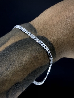 Pulseira Elo Duplo 5mm - Prata 925 - comprar online