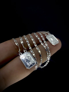 Escapulário Piastrine 70cm (cód 7) - Prata 925 na internet