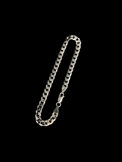 Conjunto Grumet 6mm cordão + pulseira - Prata 925 - comprar online