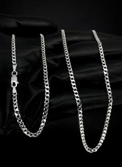 Corrente Grumet 70cm x 3mm - Prata 925 - loja online