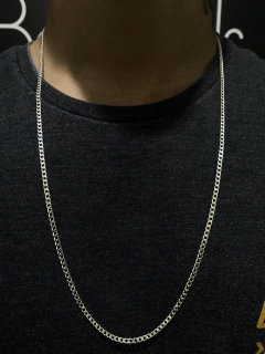 Corrente Grumet 70cm x 3mm - Prata 925 - comprar online