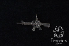 Pingente M4 P - Prata 925 - comprar online