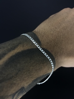 Pulseira Grumet 4mm - Prata 925 - comprar online