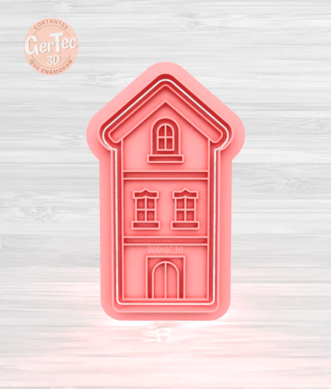 CASITA ALARGADA Cortante + Stamp