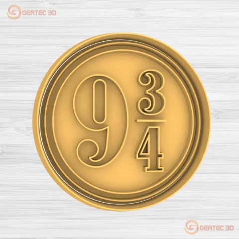 HARRY POTTER 9 3/4 Cortante + Stamp