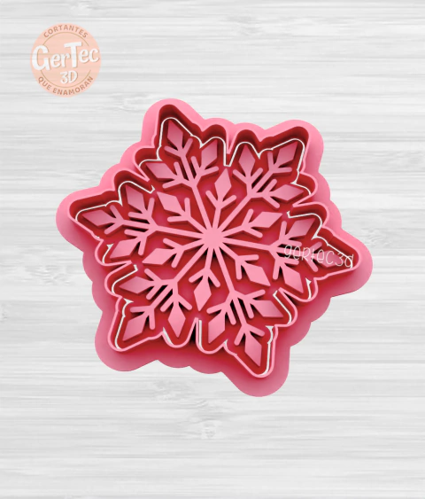 COPO DE NIEVE (D8) Cortante + Stamp