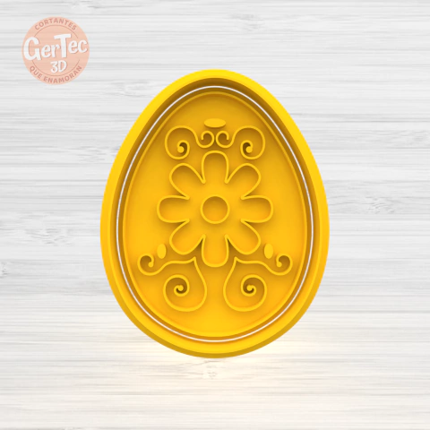 HUEVO DE PASCUA (D9) Cortante + Stamp