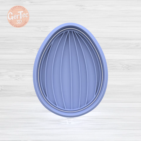 HUEVO DE PASCUA (D8) Cortante + Stamp