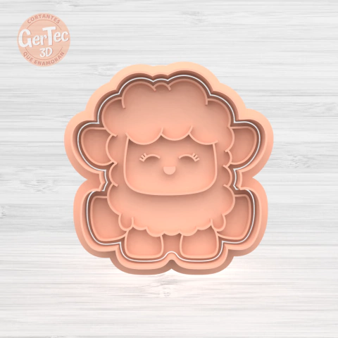 OVEJA / CORDERITO Cortante + Stamp