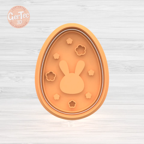 HUEVO DE PASCUA (N1) Cortante + Stamp