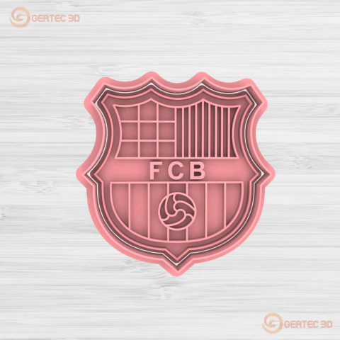 ESCUDO BARCELONA Cortante + Stamp