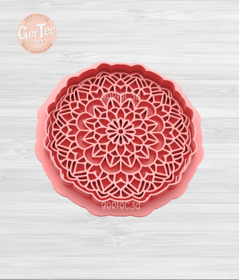 MANDALA Cortante + Stamp (D15) - comprar online
