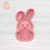 CONEJO DE PASCUA D5 Cortante + Stamp