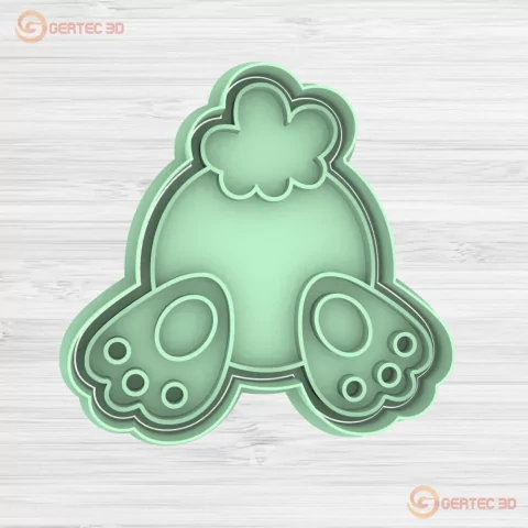 CONEJO DE COLA Cortante + Stamp