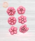 SET MINI SELLOS FLORES X6 - comprar online