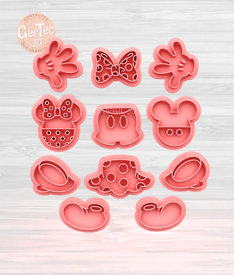 MINI STAMP MICKEY SET x11 u. - comprar online
