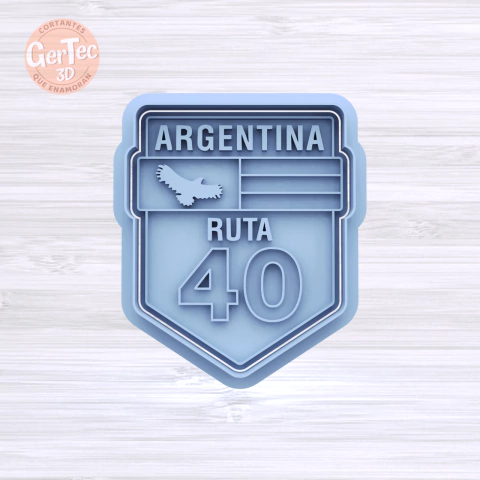 RUTA 40 ARGENTINA Cortante + Stamp - comprar online