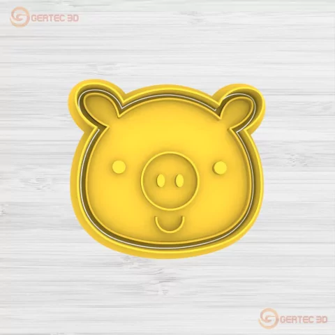 CHANCHO CARITA Cortante + Stamp