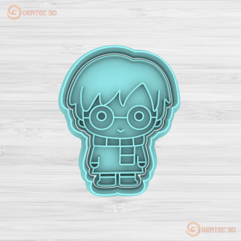 HARRY POTTER D2 Cortante + Stamp