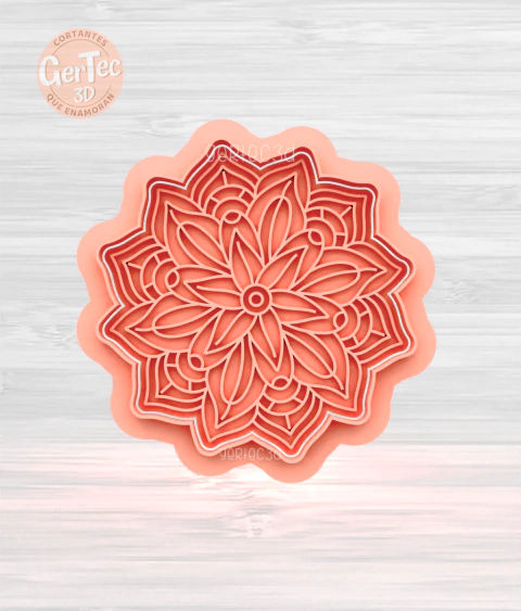 MANDALA (D8) Cortante + Stamp
