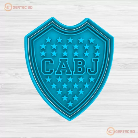 BOCA JRS. Cortante + Stamp