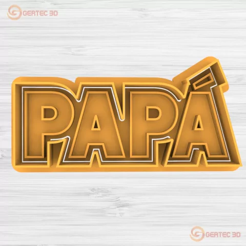 PAPÁ Cortante + Stamp