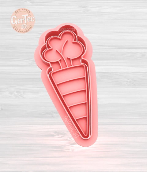 ZANAHORIA (D5) Cortante + Stamp