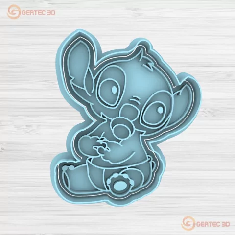 STITCH BEBÉ Cortante + Stamp