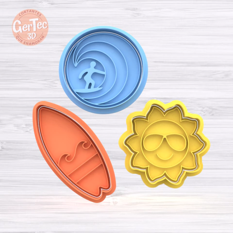 SET VERANO X3 Cortante + Stamp