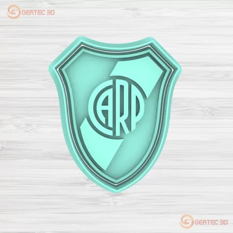 ESCUDO RIVER NUEVO 2022 D2 Cortante + Stamp