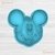 MICKEY MOUSE Cortante + Stamp