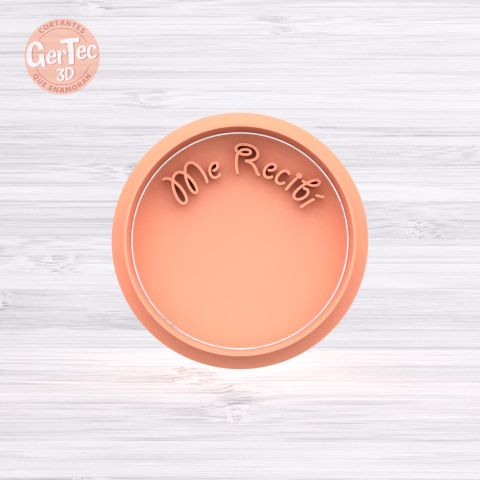 ME RECIBÍ STAMP (Cortante Opcional)