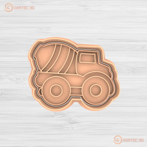 CAMIONCITO C/TROMPO Cortante + Stamp