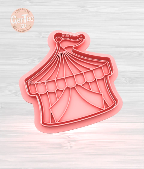 CARPA CIRCO Cortante + Stamp