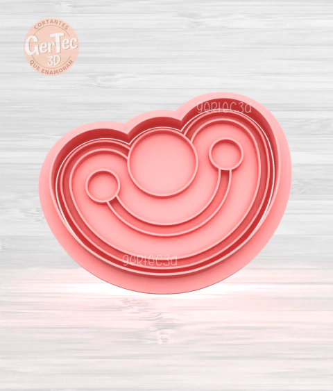 SONRISA PAYASO Cortante + Stamp