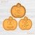 CALABAZAS HALLOWEEN SET x4 u.