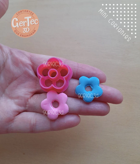 MINI FLOR CON CENTRO Cortante