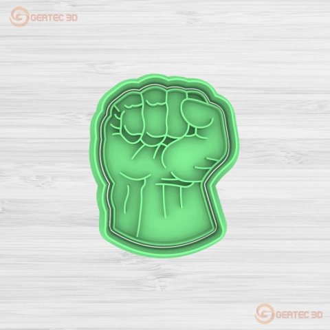 PUÑO HULK Cortante + Stamp