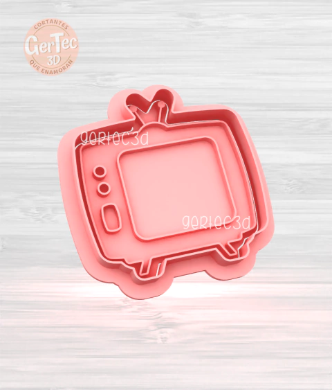 TELE RETRO Cortante + Stamp