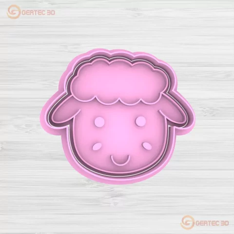 OVEJA CARITA Cortante + Stamp