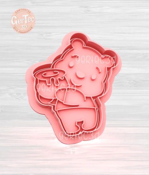 WINNIE POOH BEBÉ (D2) Cortante + Stamp