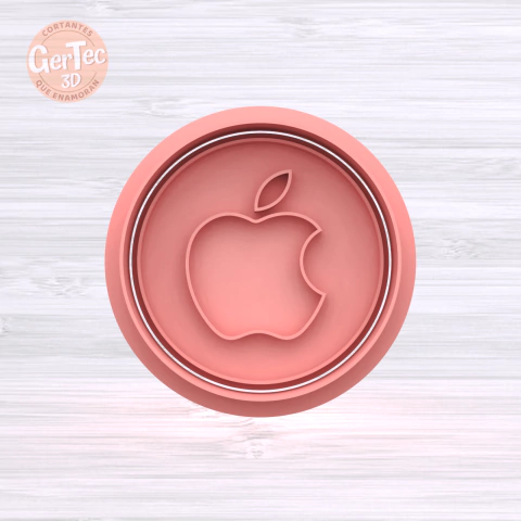 APPLE STAMP (Cortante Opcional)