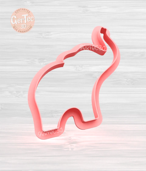 ELEFANTE Cortante Contorno