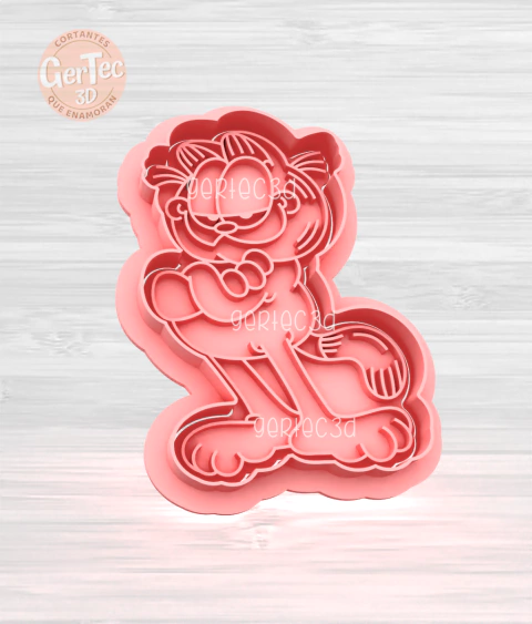 GARFIELD (D4) Cortante + Stamp