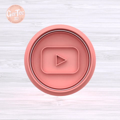 YOUTUBE STAMP (Cortante Opcional)