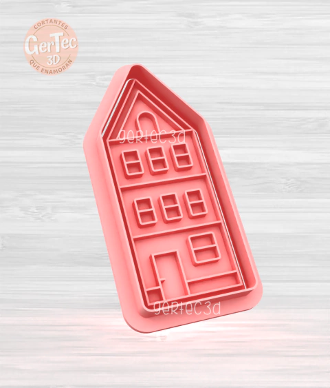 CASITA ESCANDINAVA (D3) Cortante + Stamp