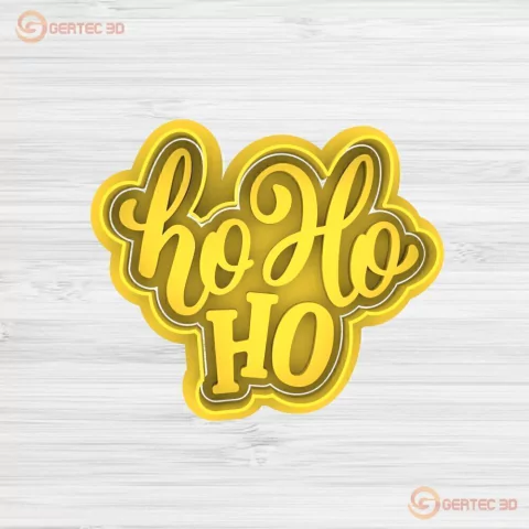 HO HO HO Cortante + Stamp