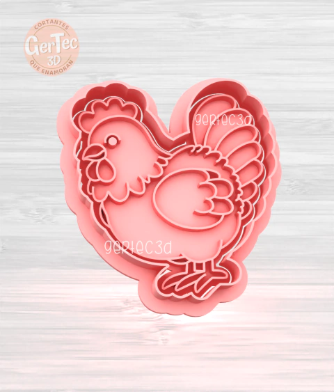 GALLINA Cortante + Stamp